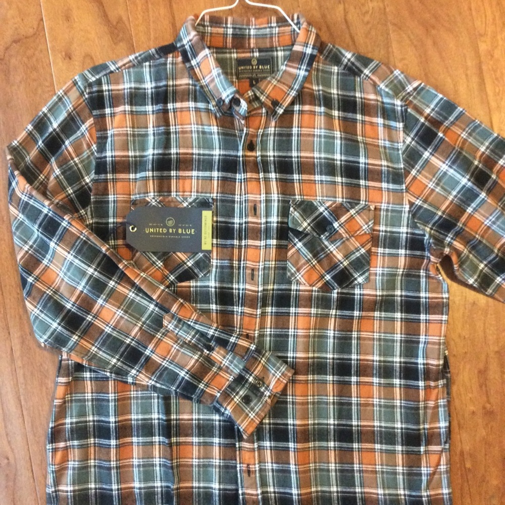 United by Blue Large Flannel